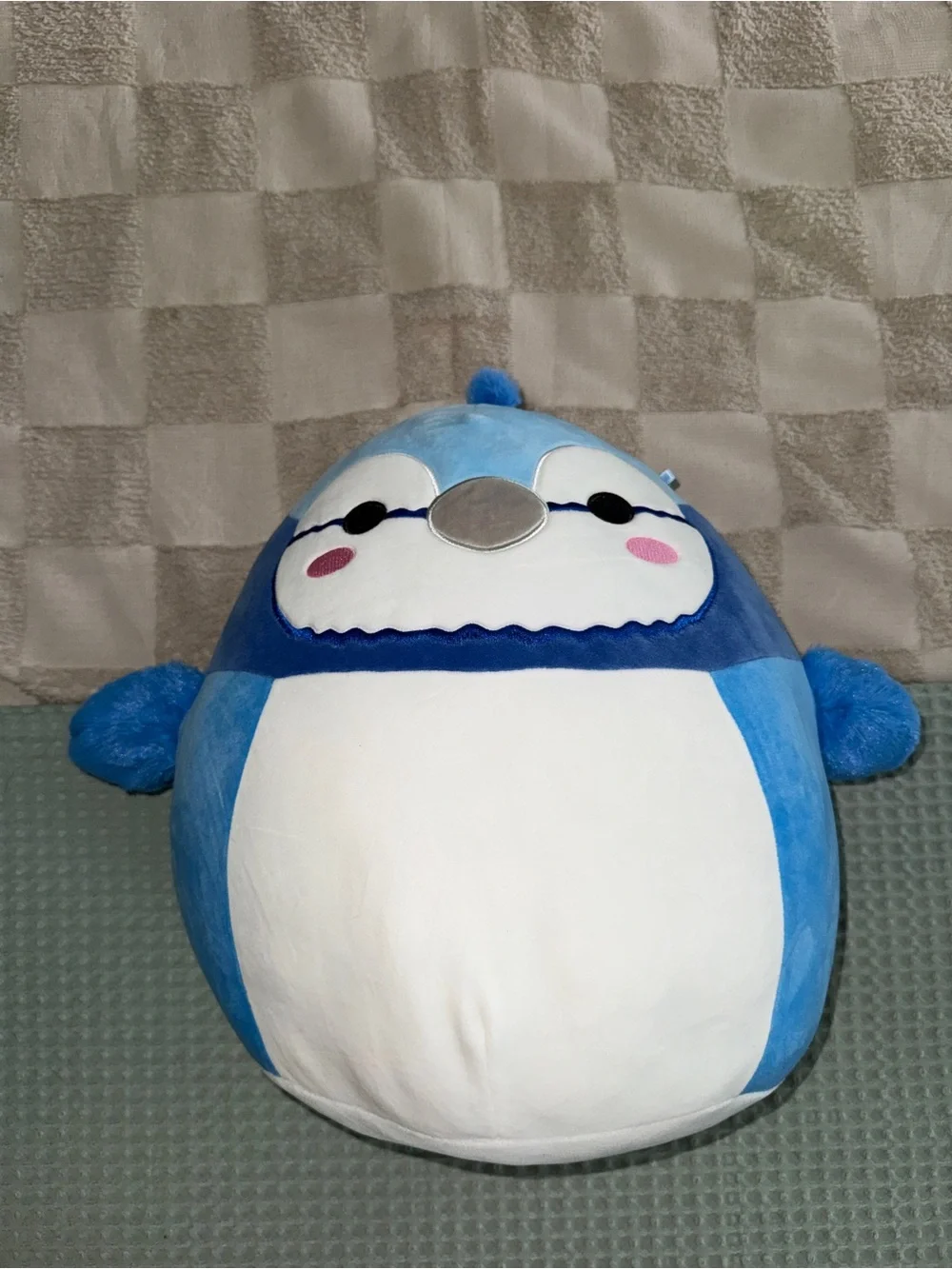 Squishmallows Babs the Blue Jay 16 Inch Large Blue Bird Plush Toy NWOT